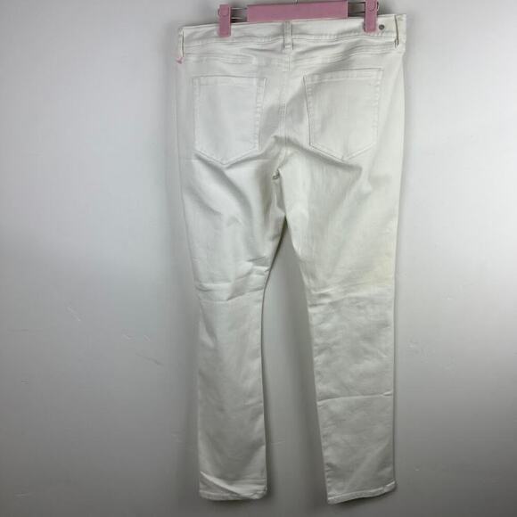 Cabi Jeans white Slim boyfriend ankle length womens size 8 - Picture 5 of 9